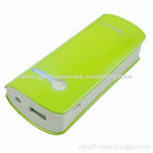 Power Bank, 5,600mAh High-capacity USB Output External Power Supply/with 5V/1A Input, High-light LED